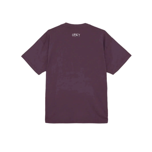 Obey Mental Hygiene Plum Perfect Tee