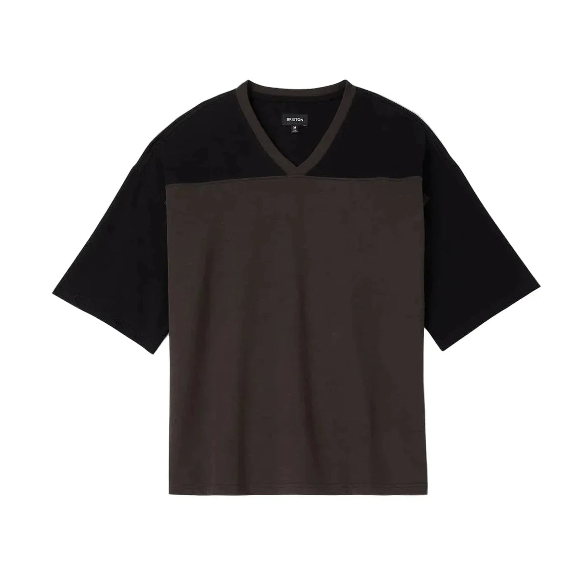 Brixton Football Tee Black/Washed Black