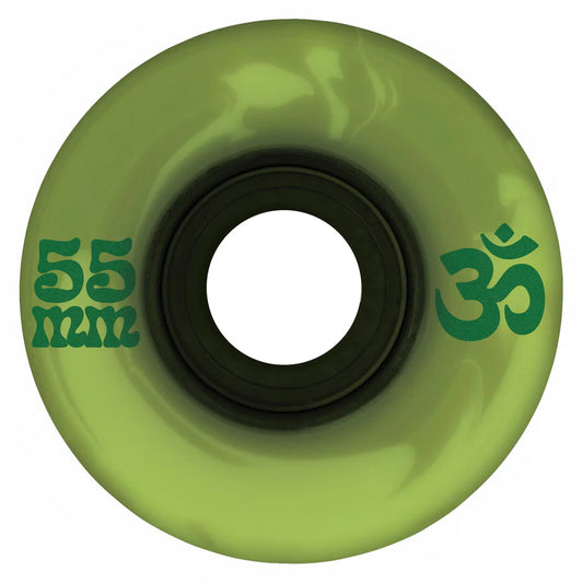 OJ Wheels Cru-Zen Mini Super Juice Emerald Marble Swirl 78a