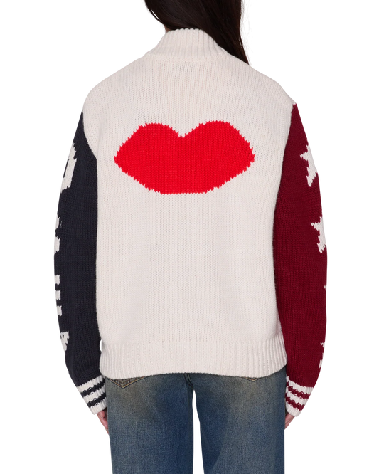 Obey Unbleached Etta Cowichan Sweater