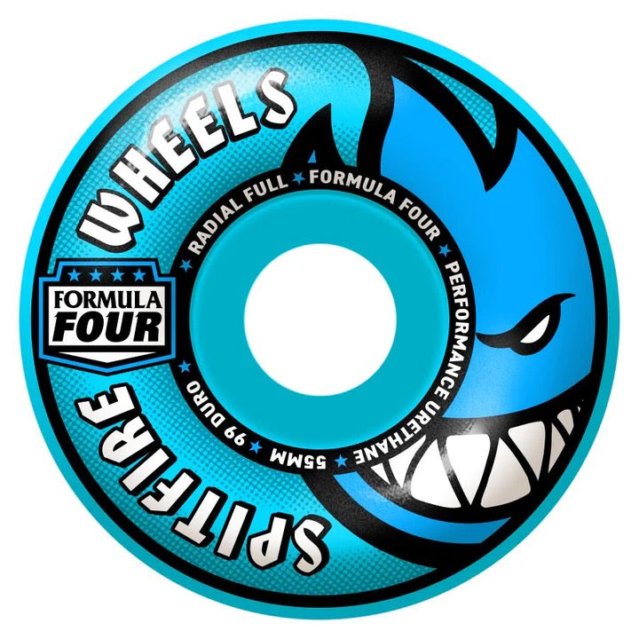 SpitFire F499 Radial Full Blue 55MM