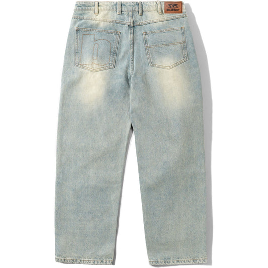 Butter Goods Ace Denim Jeans Distressed Light Blue