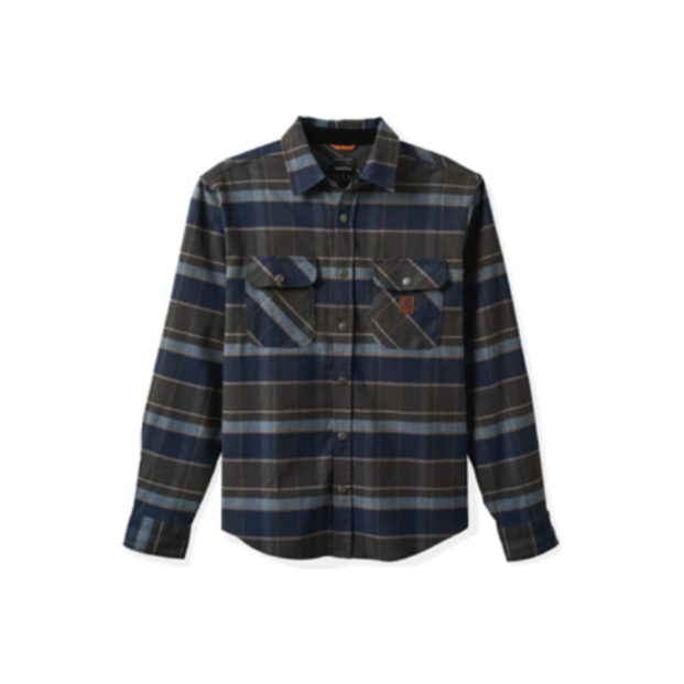 Brixton Builders Bowery Stretch Water Resistant L/S Flannel
