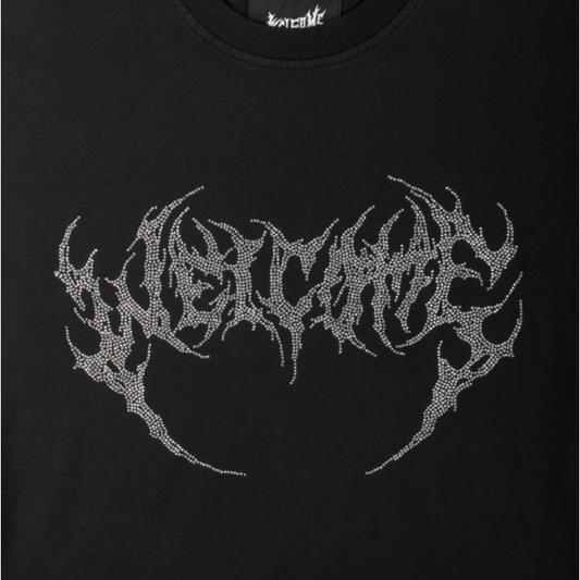 Welcome Glam Fang Rhinestone Tee