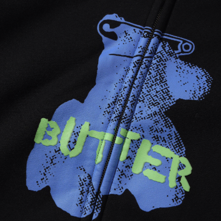 Butter Goods Teddy Zip-Thru Hoodie
