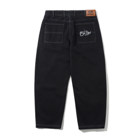 Butter Goods Scribble Denim Washed Black
