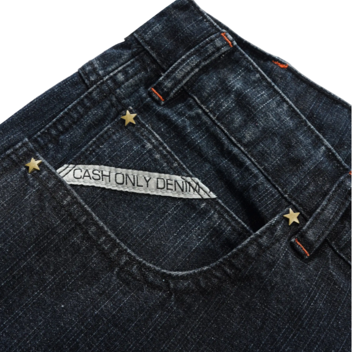 Cash Only Company Denim Shorts