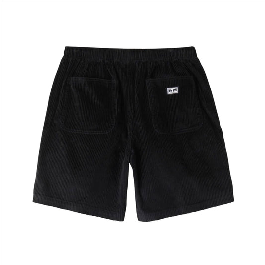 Obey Easy Relaxed Corduroy Short Digital Black