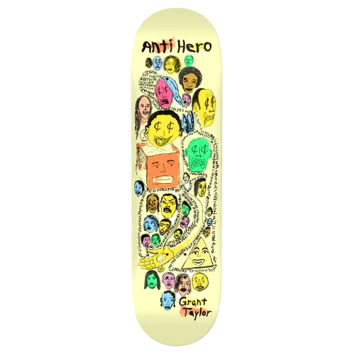 Antihero Grant Expressions Skateboard Deck 8.5