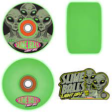 Slime Balls 78a Friends Of Planet 9 Glow In The Dark Light Ups 66mm