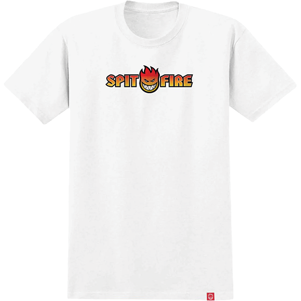 Spitfire S/S Og Split Fade WHT/MT