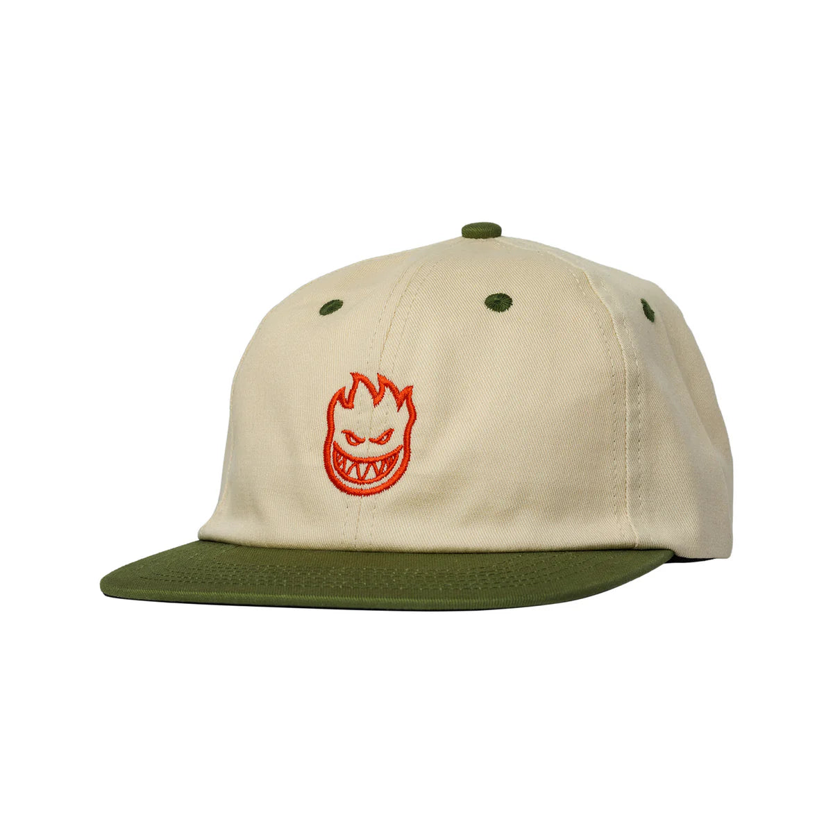 Spitfire Lil Bighead Strapback Hat Natural/Olive