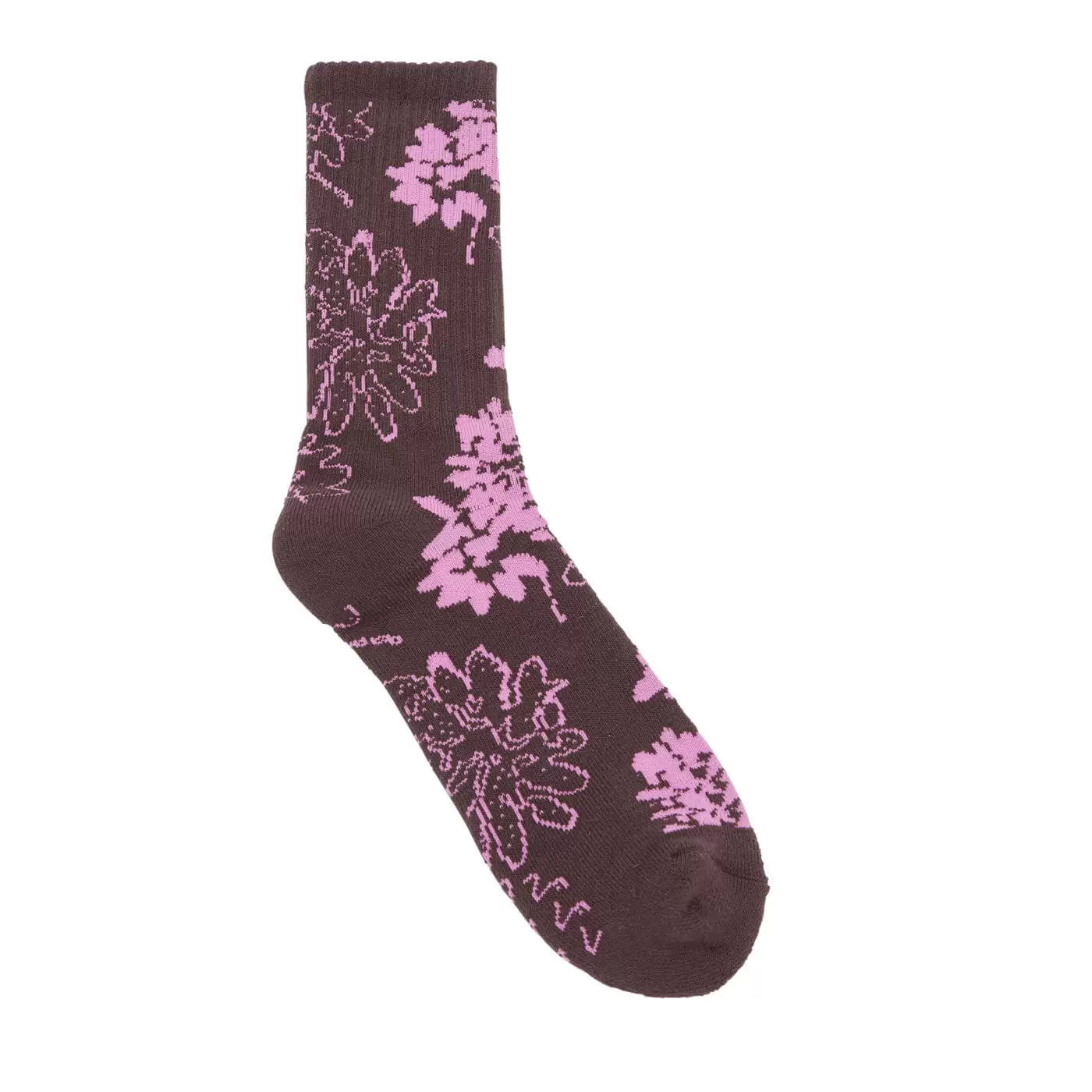 Obey La Rue Socks Java Brown Multi