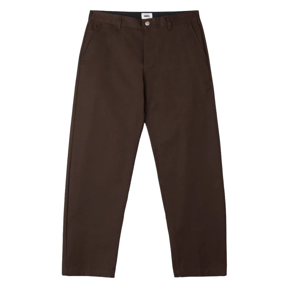 Obey Hardwork Work Pant Java Brown