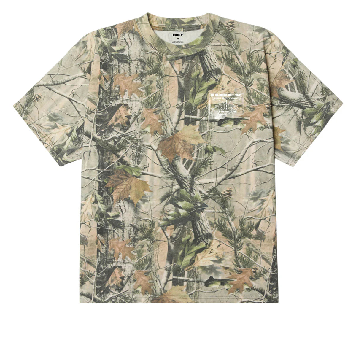 Obey Club Camo Tee