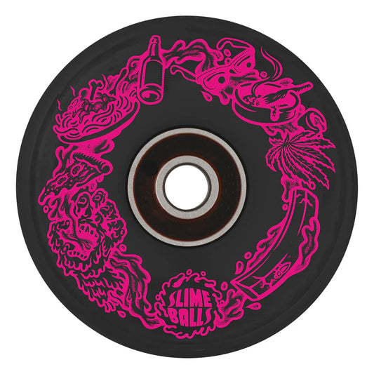 Slime Balls Limited Edition 60mm Light Ups Neon Vomit 78a