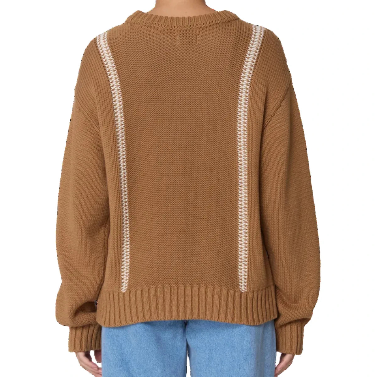 Obey Mend Stitch Crew Sweater