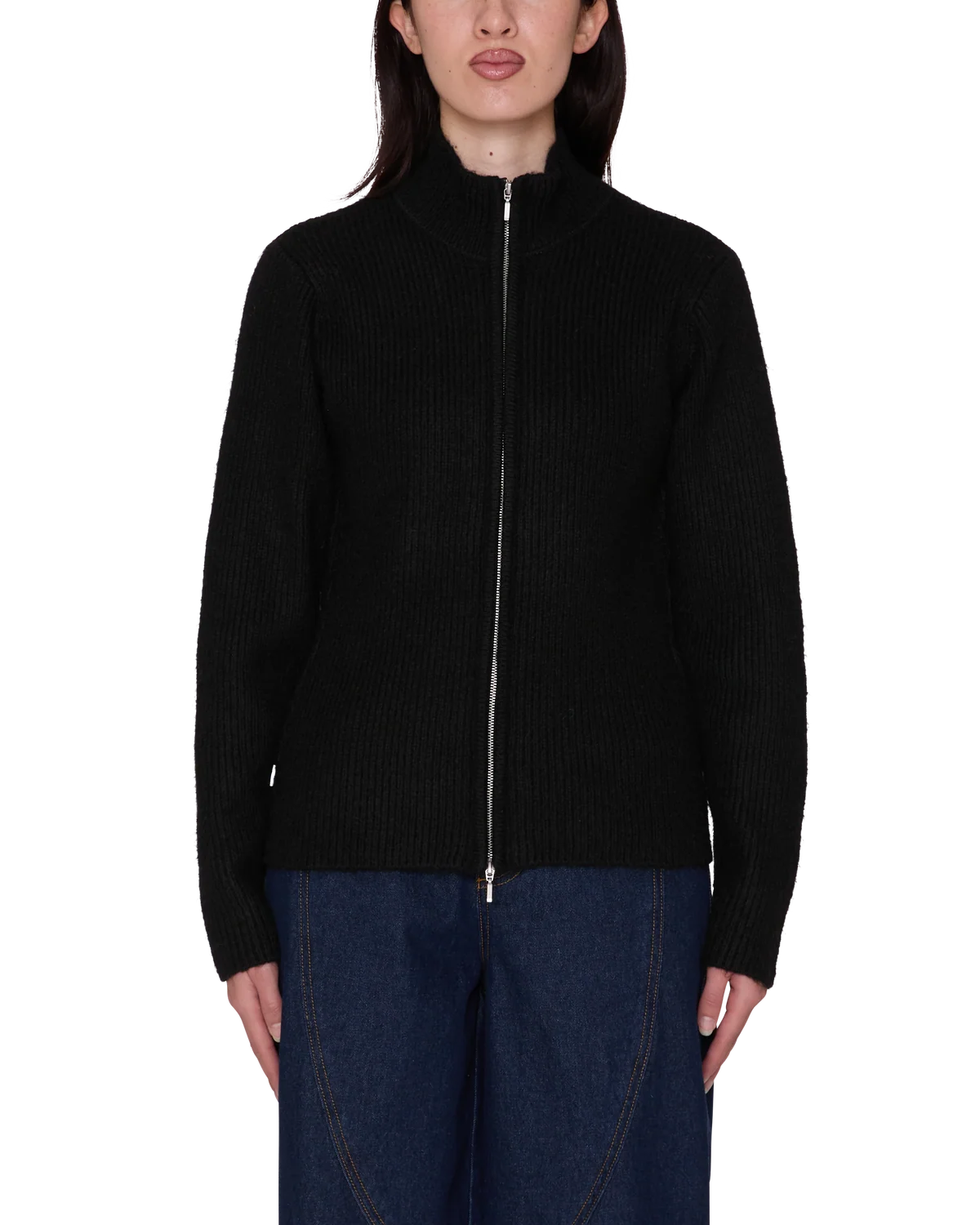 Obey Ciel Two Way Zip Cardigan