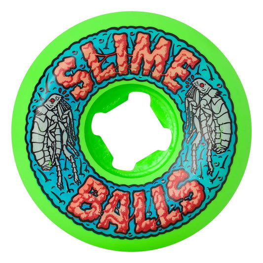 Slime Balls Flea Balls Speed Balls Green 99a 56mm Wheels