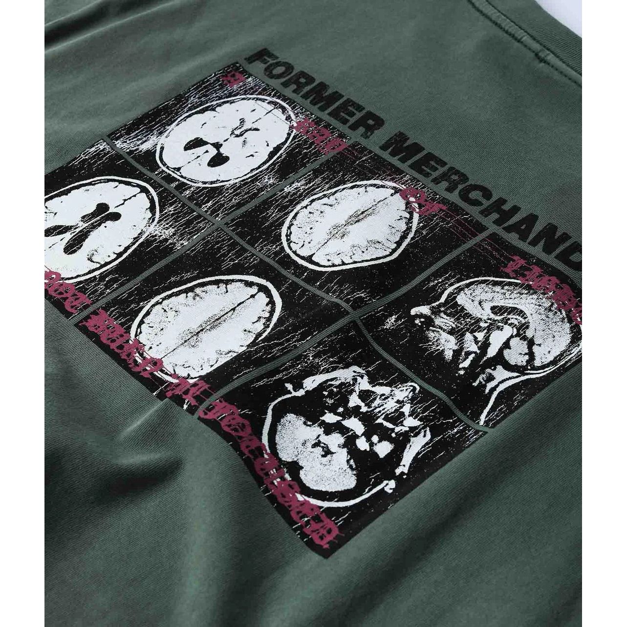 Former Brain Scan Tee Green