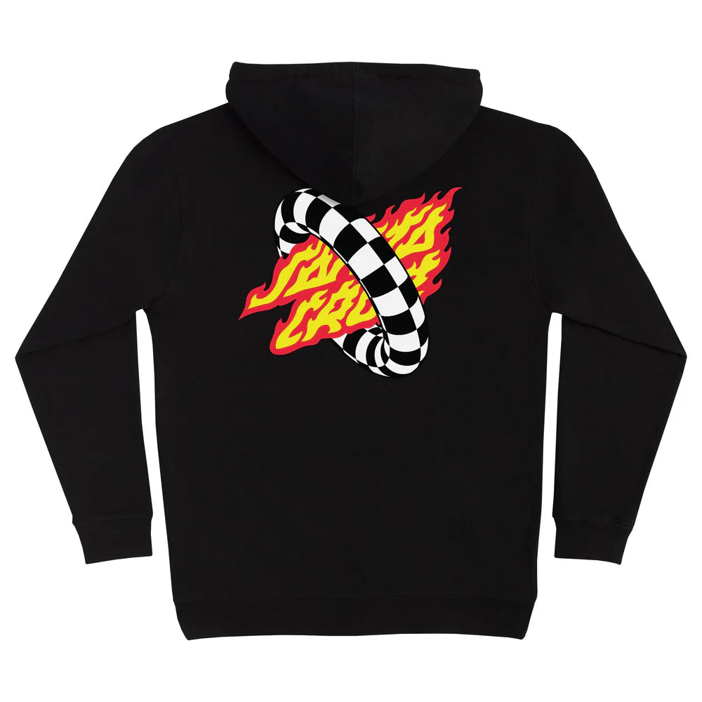 Santa Cruz Goal Flame Mens Santa Cruz Hoodie