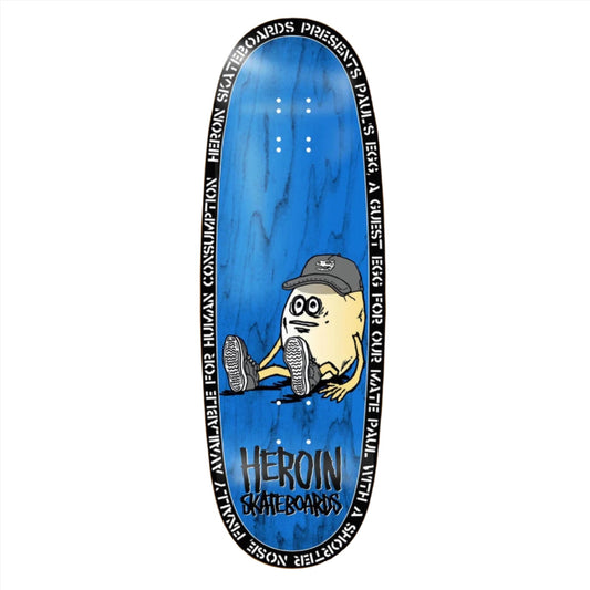 Heroin Skateboards Pauls Egg Deck 10.4