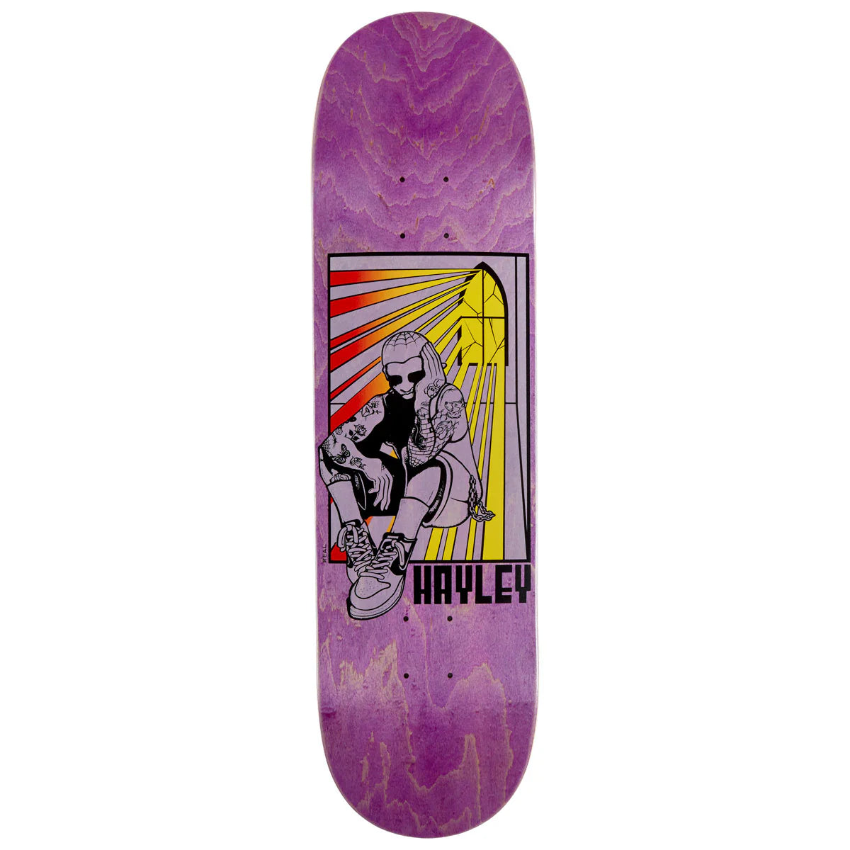 Real Skateboards Hayley Stained 8.5