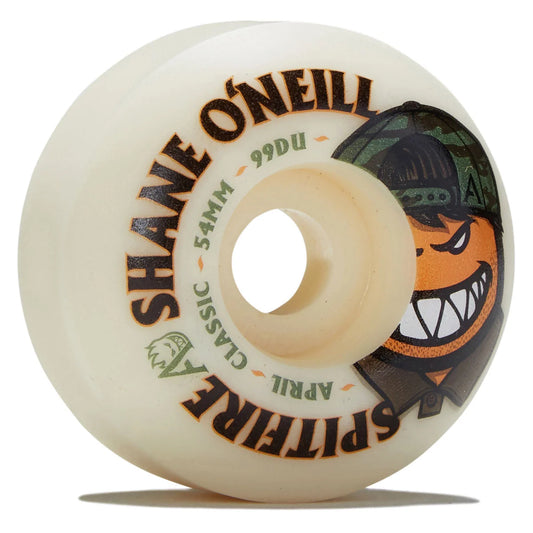 SPITFIRE X APRIL F4 99D 54MM SHANE O'NEILL CLASSIC SKATEBOARD WHEELS