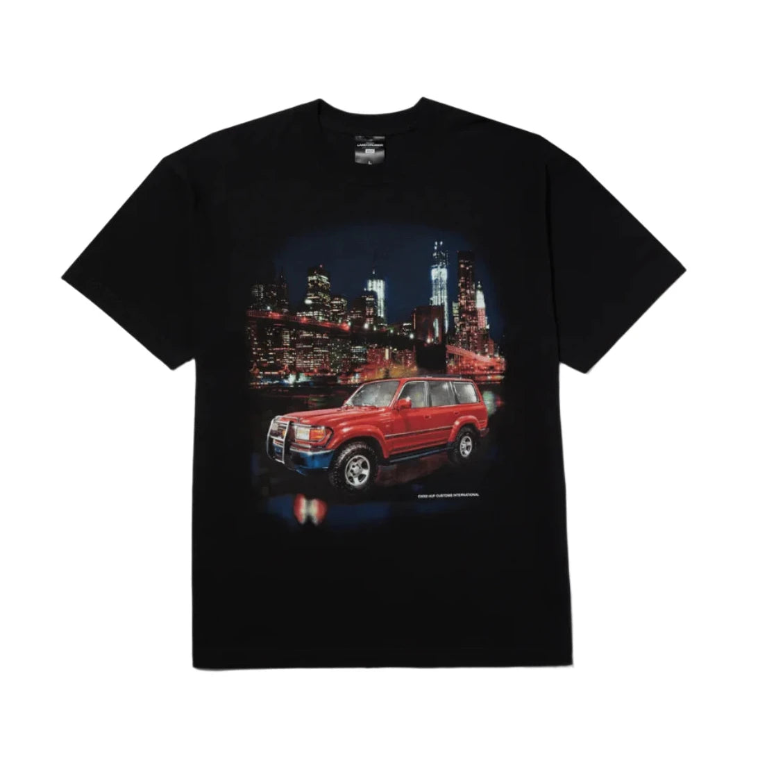 HUF Big Poppa J8 Tee Black