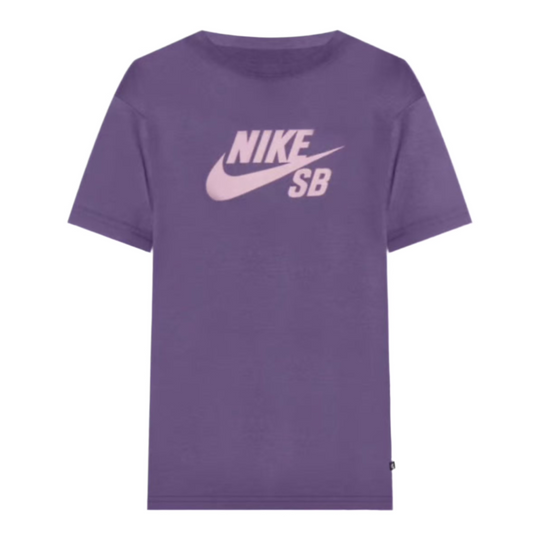 Nike SB Logo Tee - Purple Dark Raisin