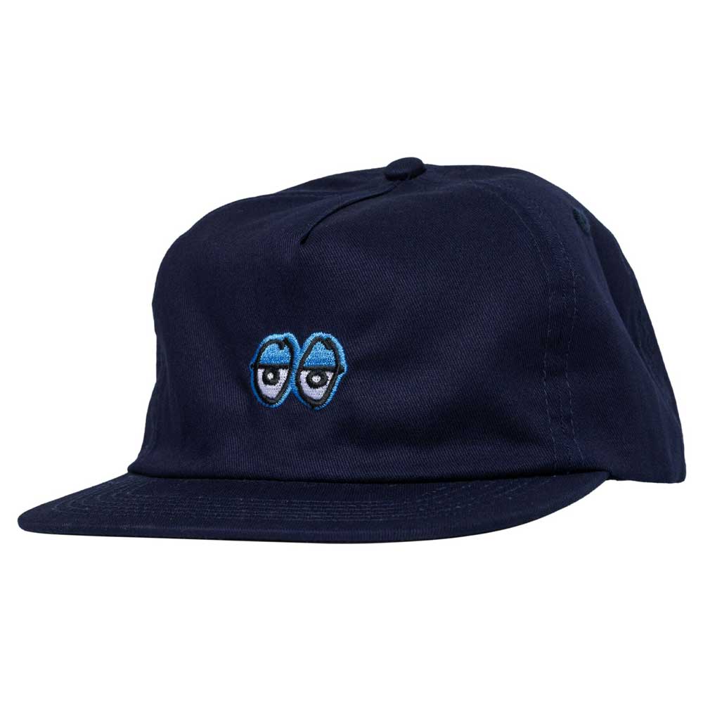 Krooked Eyes Navy Blue Snapback