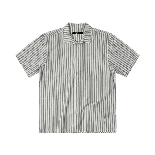 Former Reynolds Striped SS Shirt Bone/Green