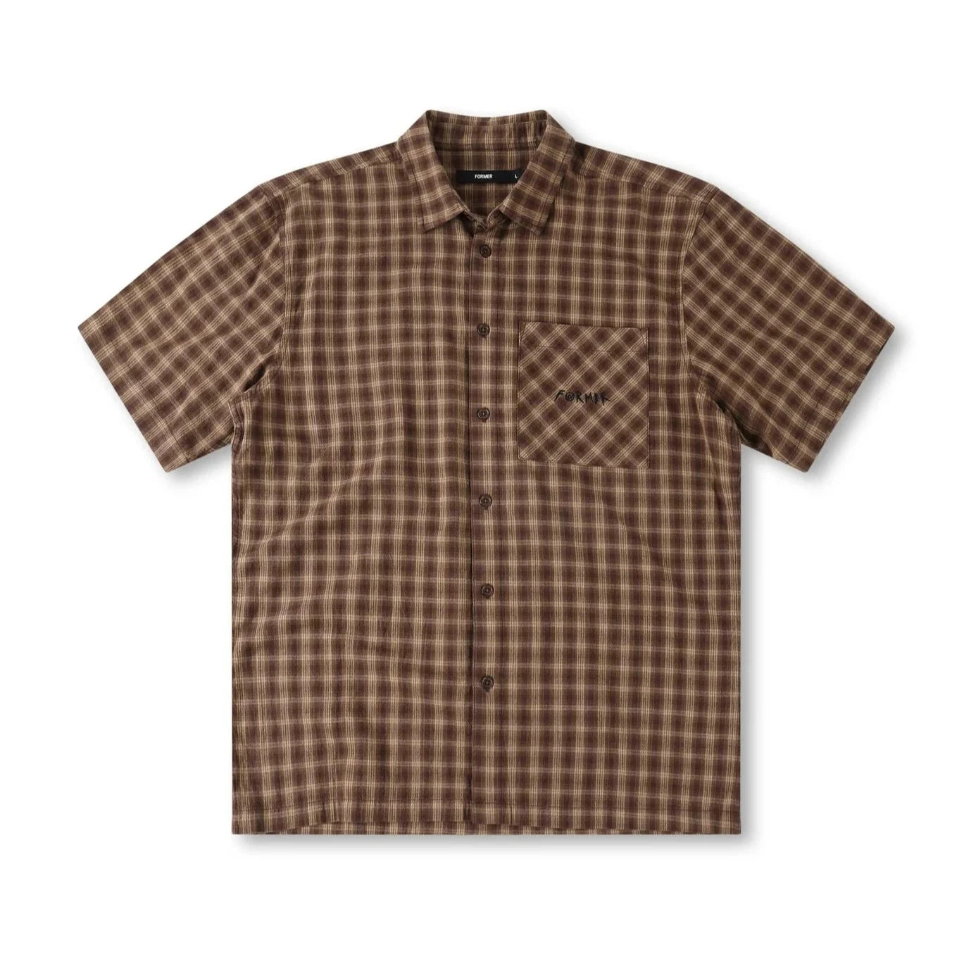 Former Manners Check Short Sleeve Shirt