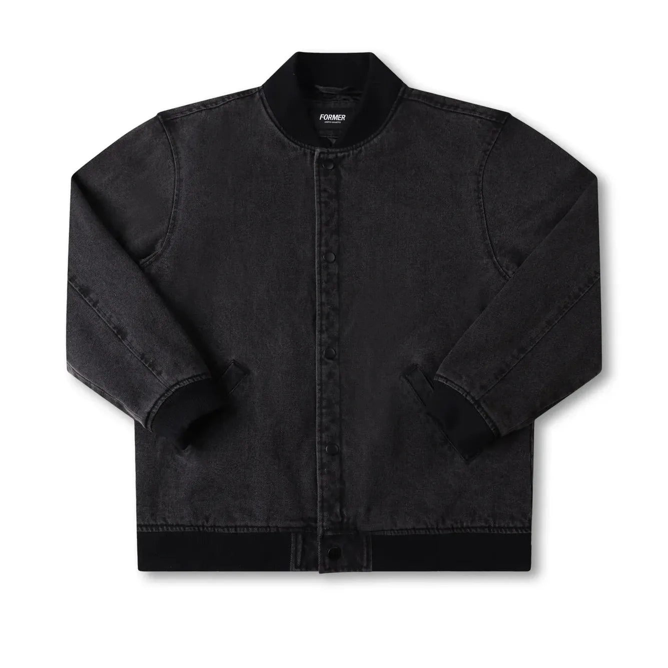 Former AG Varsity Jacket Denim