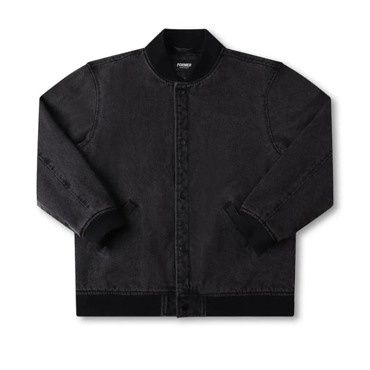 Former AG Varsity Jacket Denim