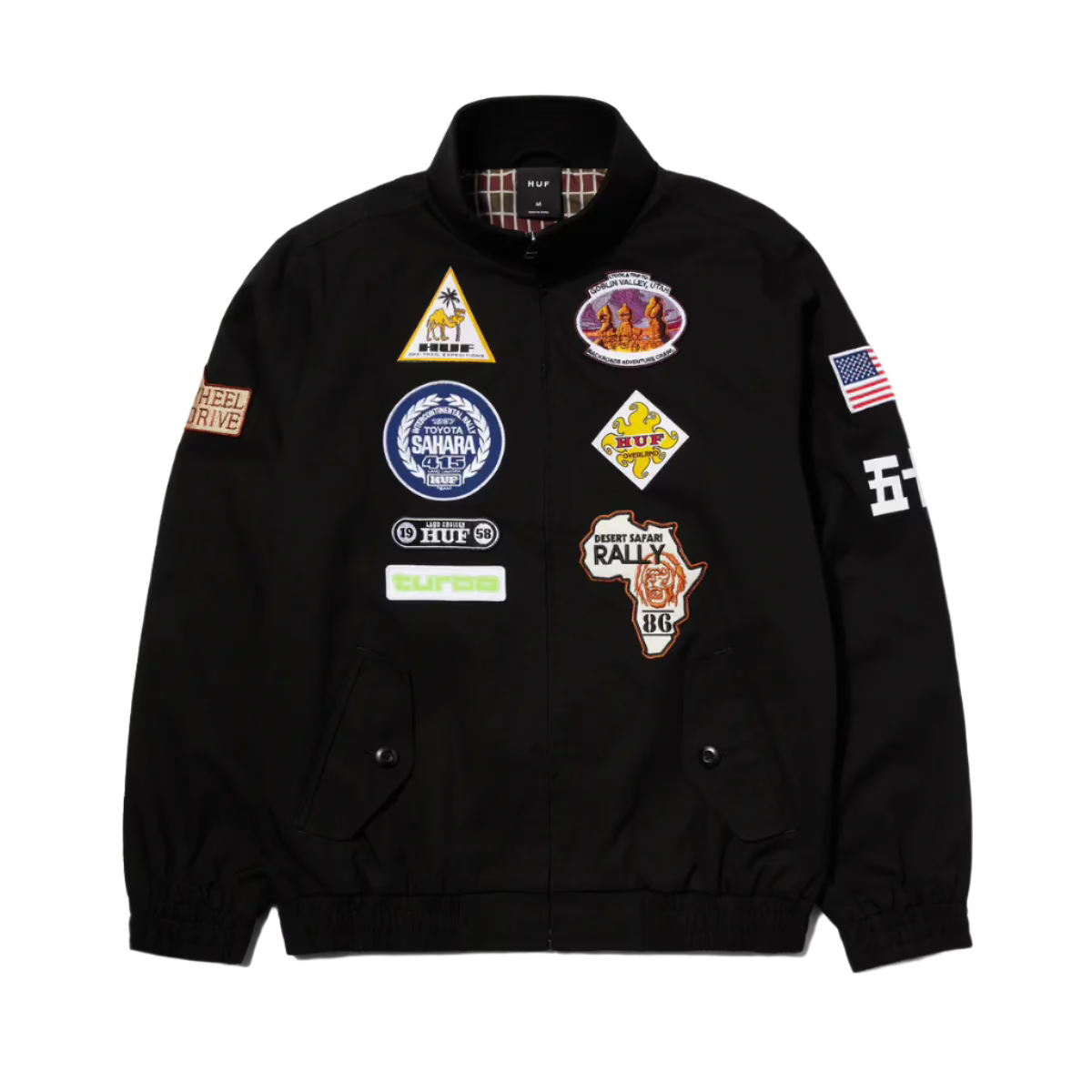 HUF Overland Touring Jacket Black