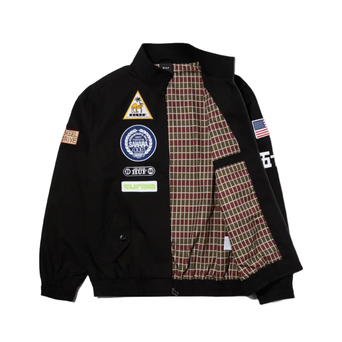 HUF Overland Touring Jacket Black