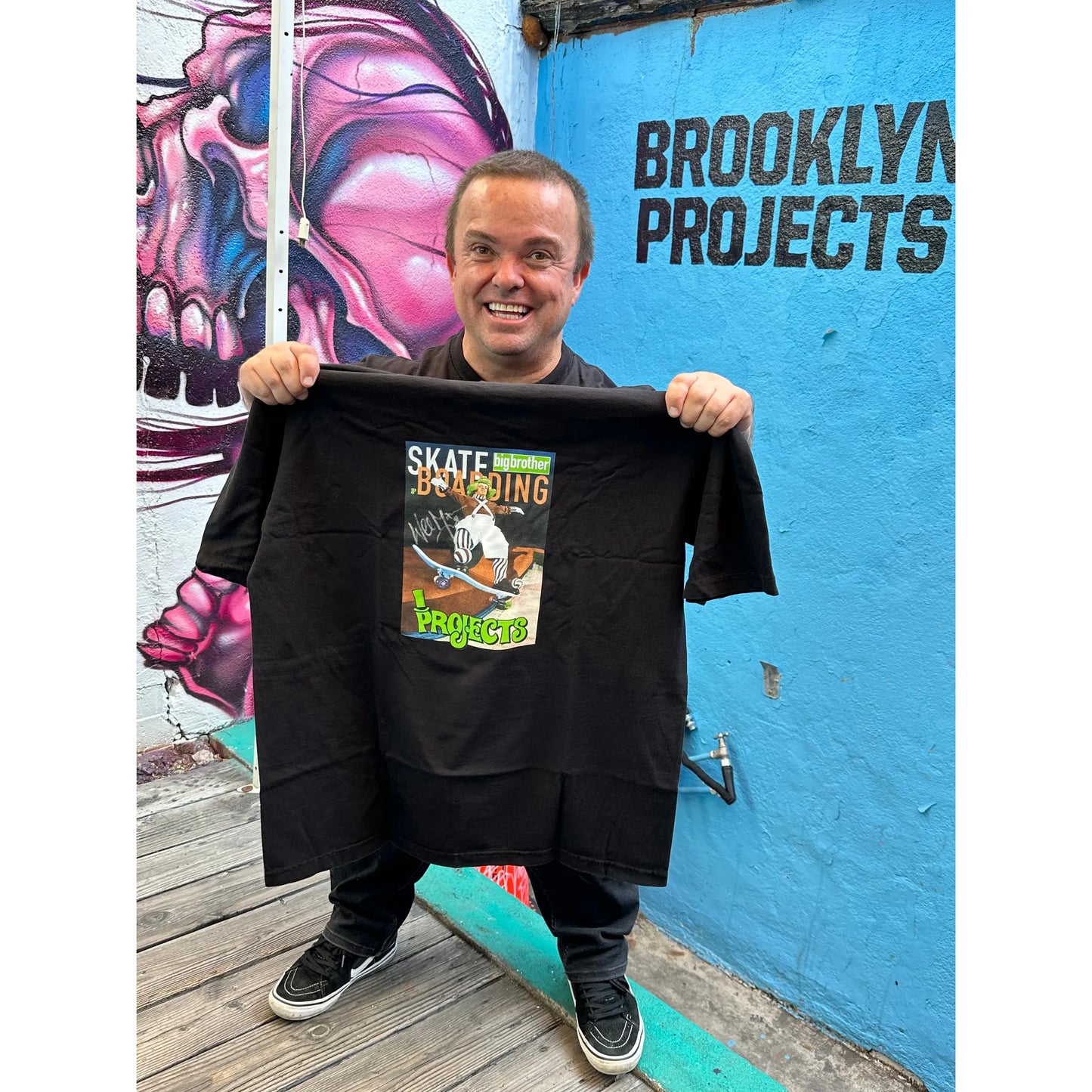 Brooklyn Projects x Big Brother Oompa Tee ( Auotgraphed Version)