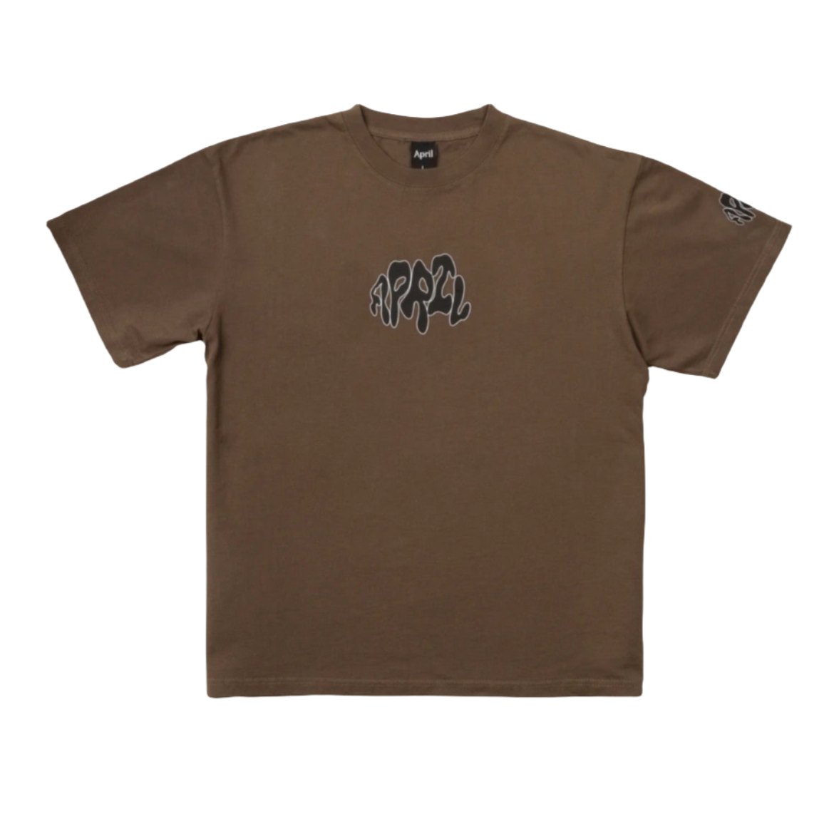 April Skateboards Warped Tee Chocolate