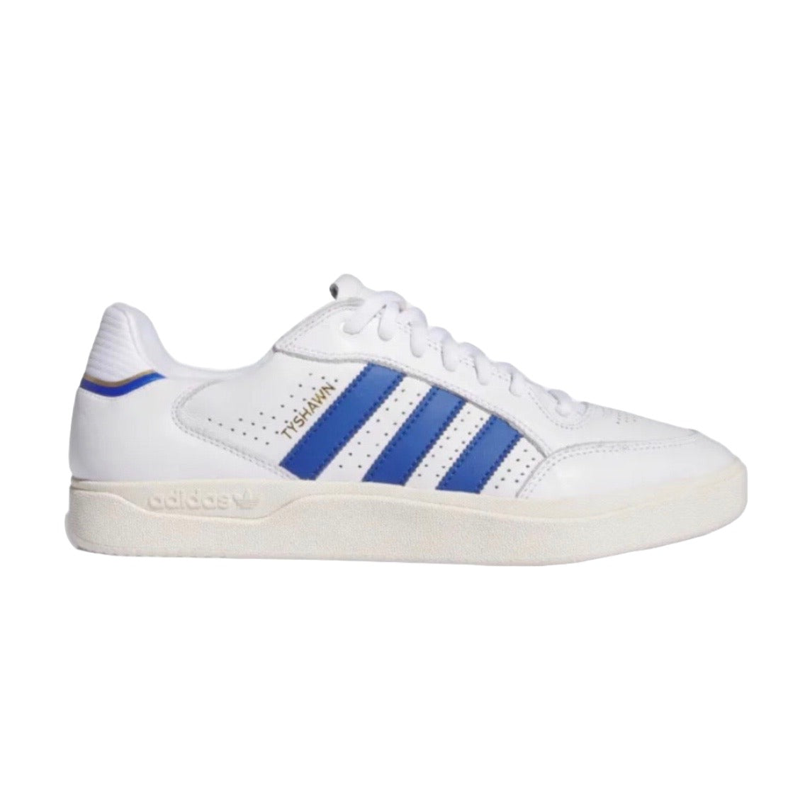 Adidas Tyshawn Low Cloud White/Royal Blue/Chalk White