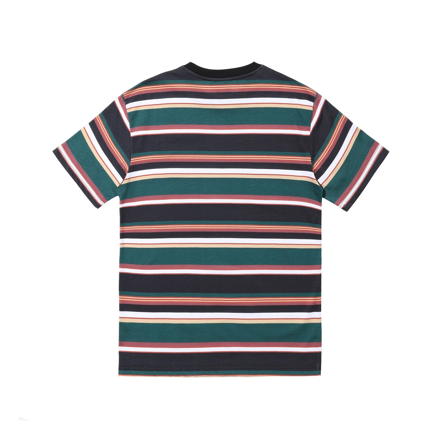 Helas Reyures Green/Black Striped Tee