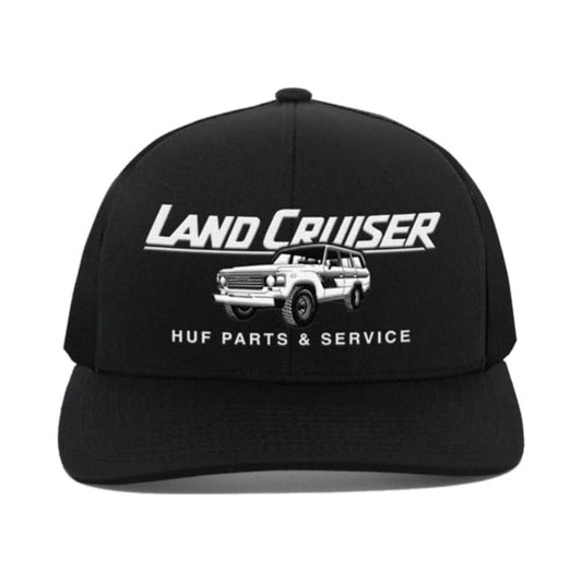 HUF Parts And Service Snapback Hat Black