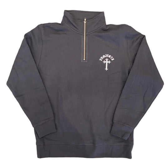 Projects Crosses 1/4 Zip Sweater