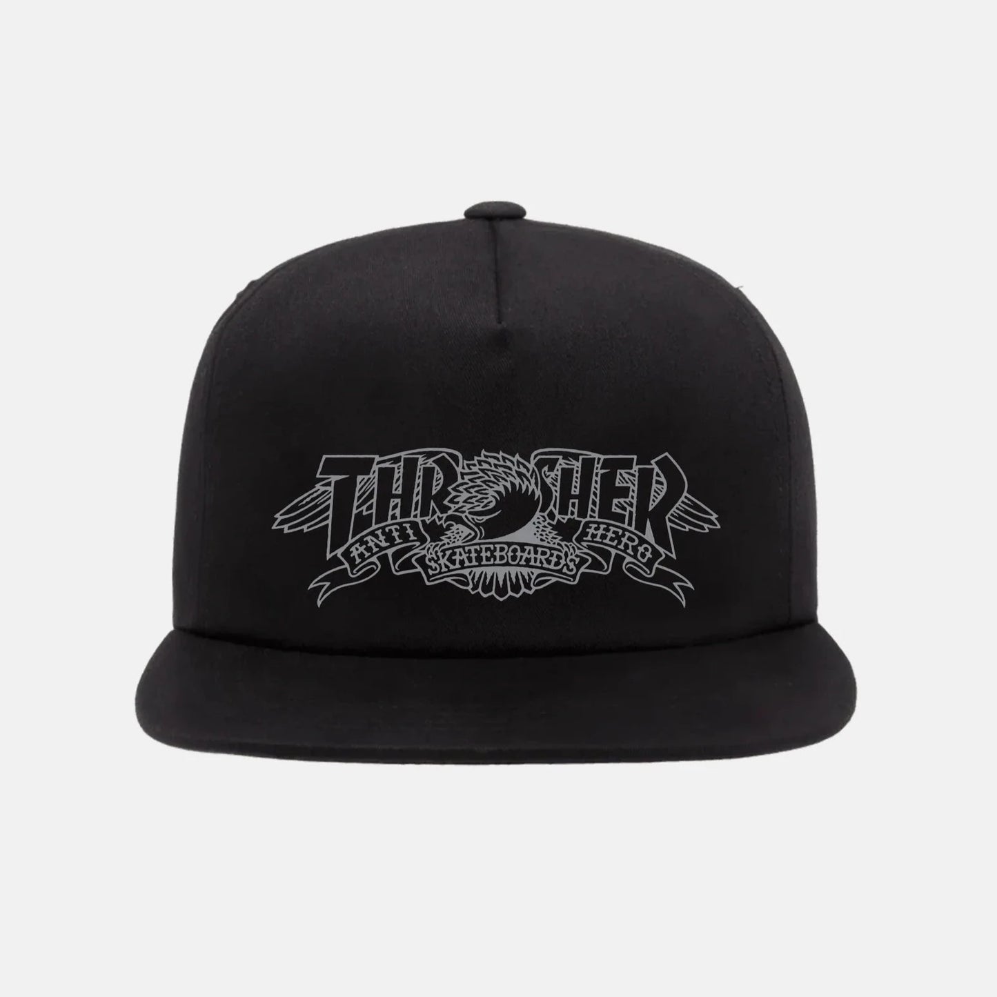 Thrasher Mag Banner Snapback Black