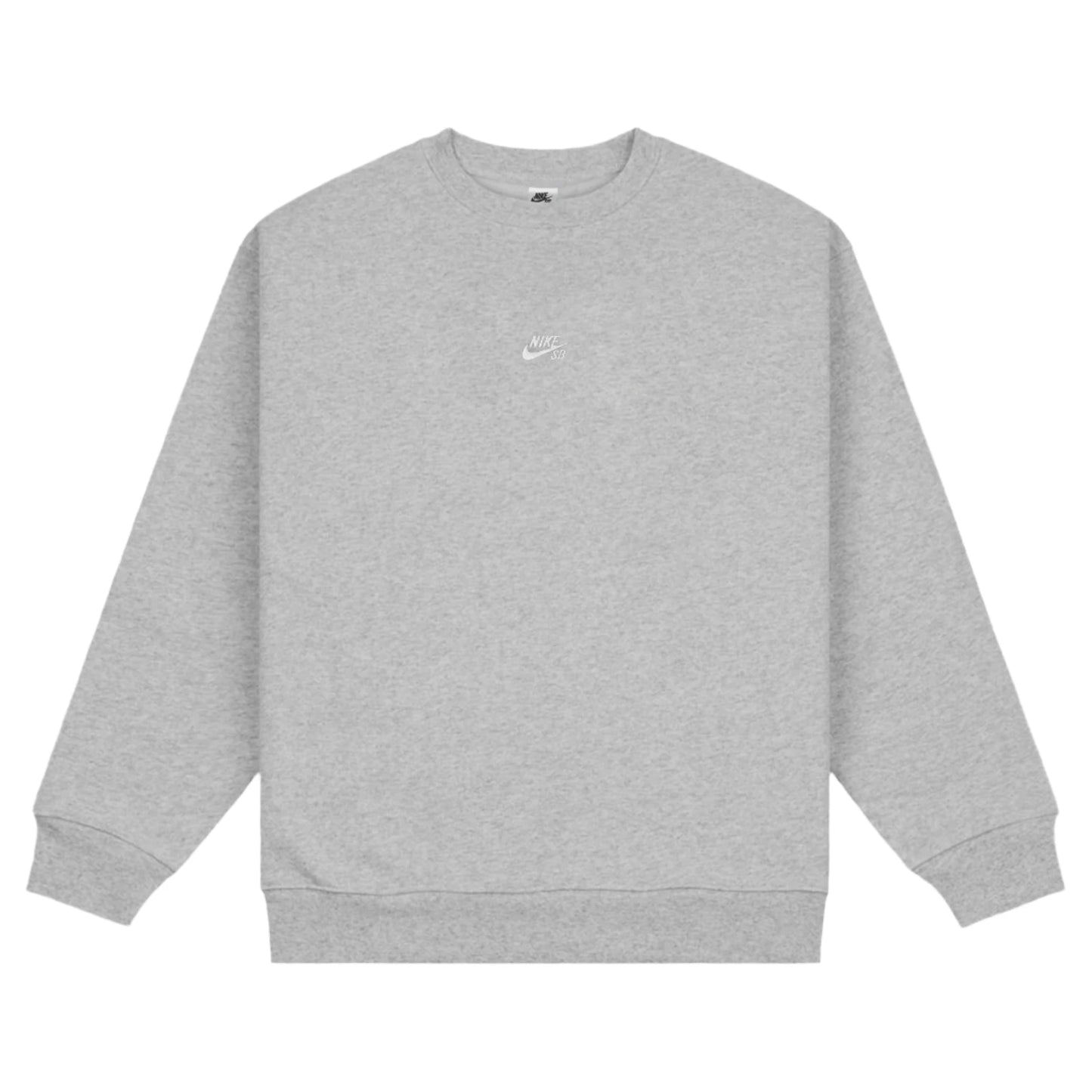 Nike SB Crewneck - Dark Grey Heather/White