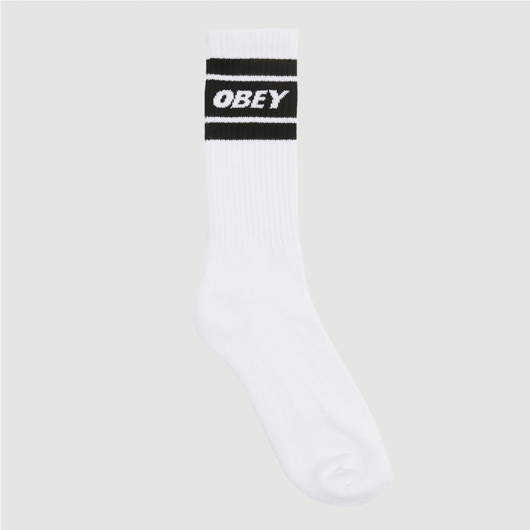 Obey Cooper Socks White