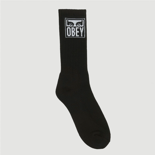 Obey Eyes Icon Socks Black