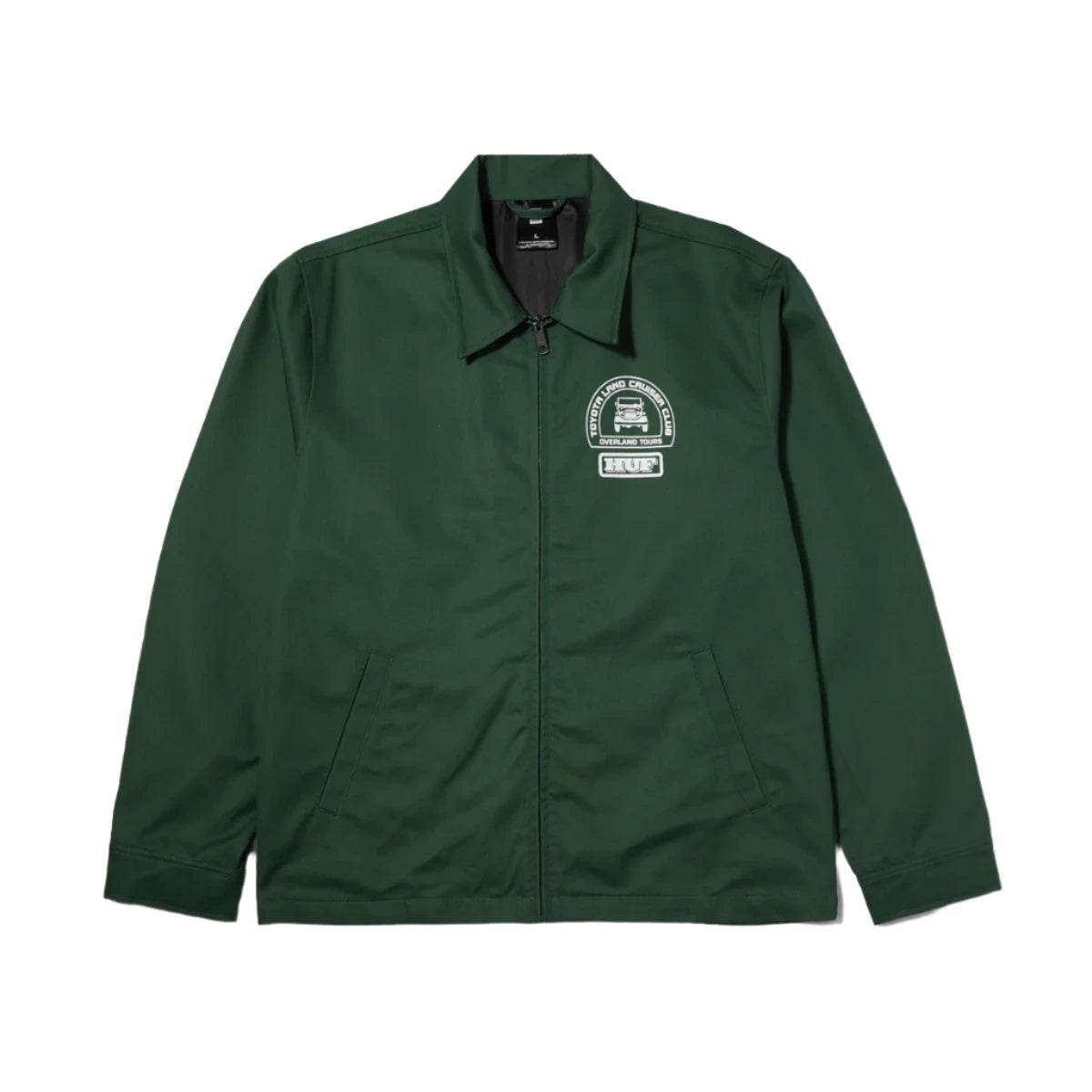 HUF Parts & Service Jacket Forest Green