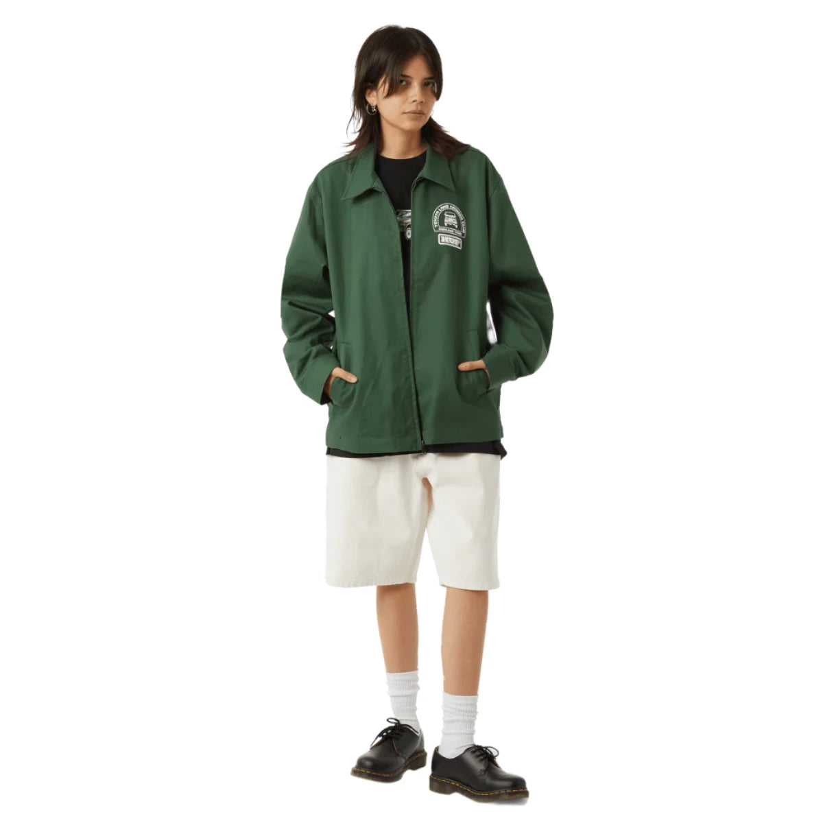 HUF Parts & Service Jacket Forest Green