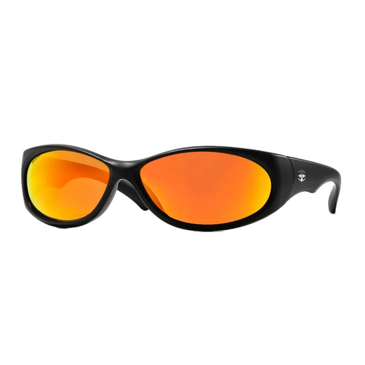 Ritual Vision Speed Demon Matte Black / Reflective Orange Polarized